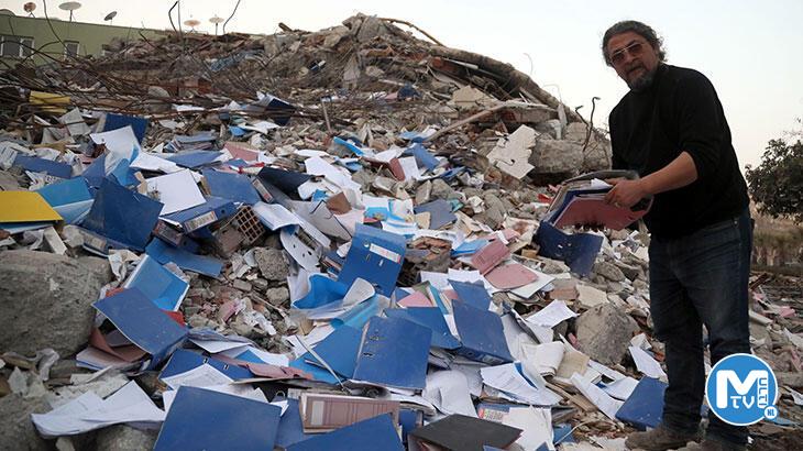 Yer: Hatay! Avukatın enkazda ‘evrak’ nöbeti