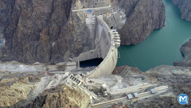 Yusufeli Barajı hızla doluyor