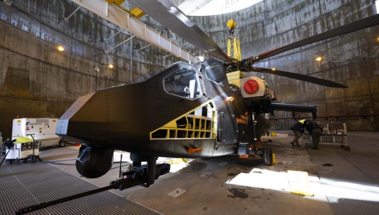 ATAK-2 helikopteri ilk kez motor çalıştırdı