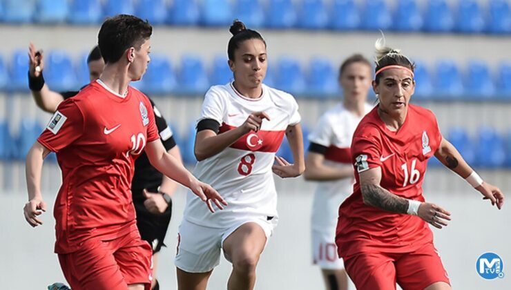 A Milli Kadın Futbol Takımı, Azerbaycan ile berabere kaldı