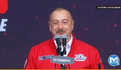 Azerbaycan Cumhurbaşkanı Aliyev TEKNOFEST’TE konuştu: Bu bize ilave güç verdi
