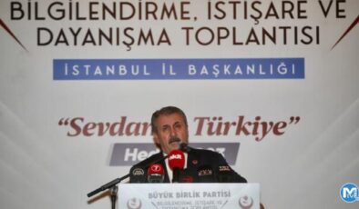BBP Genel Başkanı Mustafa Destici: Muhalefet felaket tellallığı yapıyor