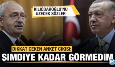 Canlı yayında flaş anket açıklaması: Şimdiye kadar görmedim…