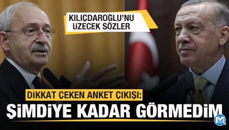 Canlı yayında flaş anket açıklaması: Şimdiye kadar görmedim…