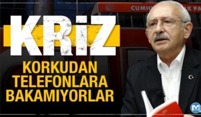 CHP korkudan telefonlara da bakamıyor! Kriz büyüdü