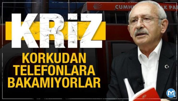 CHP korkudan telefonlara da bakamıyor! Kriz büyüdü