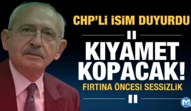 CHP’li isim itiraf etti! Partide kıyamet kopacak…Büyük istifalar geliyor