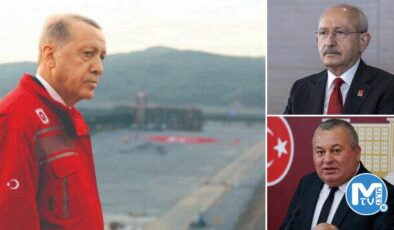 Cumhurbaşkanı Erdoğan muhalefetin küçümsemeye çalıştığı Karadeniz doğalgazının karaya çıkış meşalesini yaktı