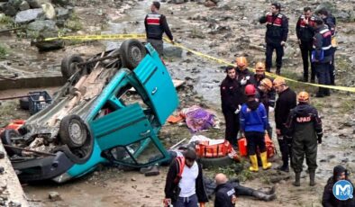 Dereye uçan araçta ölü sayısı 5’e yükseldi