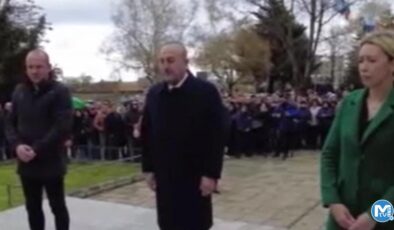 Dışişleri Bakanı Çavuşoğlu, Bulgaristan’da şehitler anıtını ziyaret etti