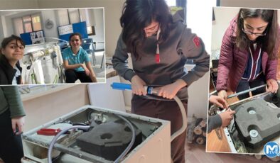 Diyarbakırlı öğrencilerin çevreci çamaşır makinesi dünya birincisi