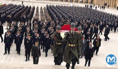 Emniyet teşkilatından Anıtkabir’e ziyaret
