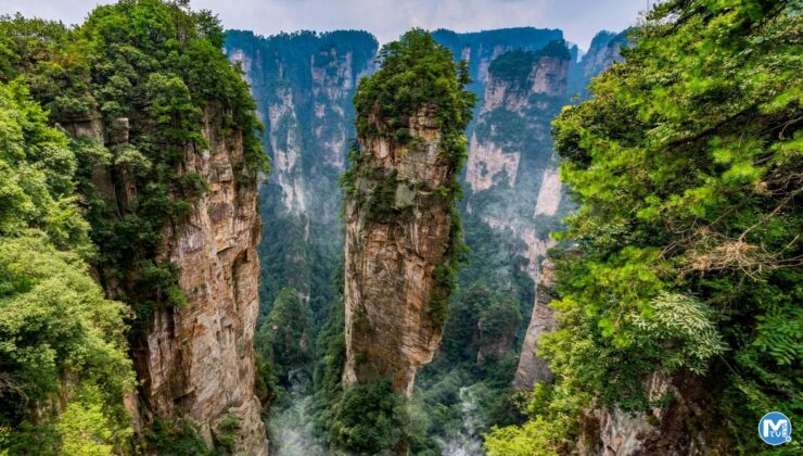 En sıra dışı yürüyüş rotası: Wulingyuan Kanyonu
