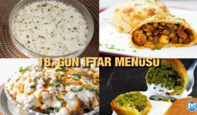 İftar menüleri 2023: 18. Gün iftar menüsü