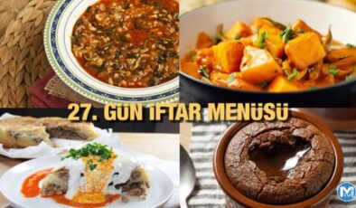 İftar menüleri 2023: 27. Gün iftar menüsü