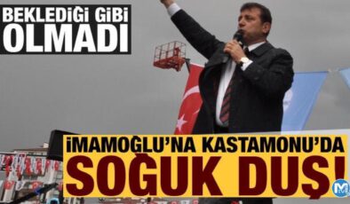 İmamoğlu’na Kastamonu’da soğuk duş! Umduklarını bulamadılar…