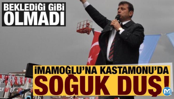 İmamoğlu’na Kastamonu’da soğuk duş! Umduklarını bulamadılar…