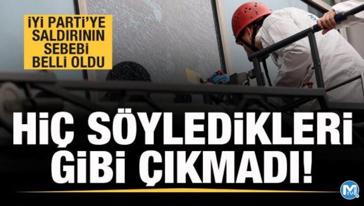İYİ Parti binasına saldırı: Soylu’dan açıklama! Saldırının faili adliyeye sevk edildi!