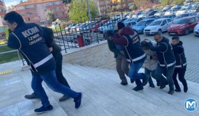 İzmir ve Manisa’da “Akbaba” operasyonu: 9 tutuklama