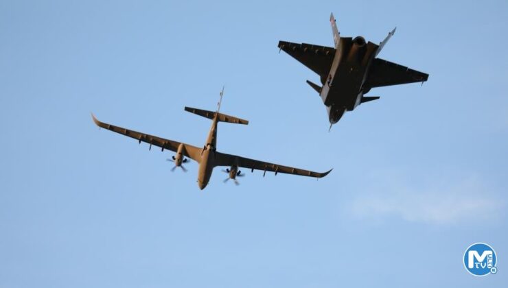 Kızılelma ve Akıncı’dan kol uçuşu