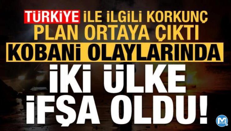 Kobani olaylarında 2 ülke ifşa oldu! Türkiye ile ilgili korkunç plan ortaya çıktı…