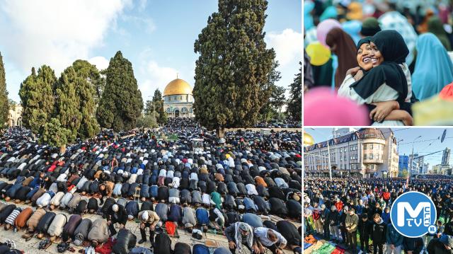 Londra, Tokyo ve Roma’da yoğunluktan bayram namazı 3 kez kılındı