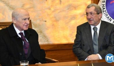 MHP lideri Bahçeli, Karabük Belediye Başkanı Vergili ile görüştü