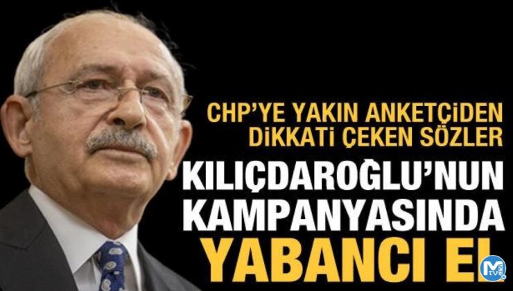 Özer Sencar: CHP’nin kampanyasında yabancı bir el var