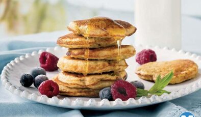 ŞEKERSİZ MUZLU PANCAKE