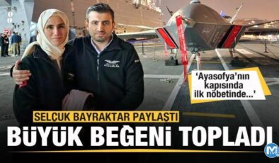 Selçuk Bayraktar paylaştı! Sosyal medyada büyük beğeni topladı