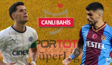 Süper Lig’de bu akşam Kasımpaşa’nın konuğu Trabzonspor! Muhtemel 11’ler, öne çıkan istatistikler, iddaa oranları…