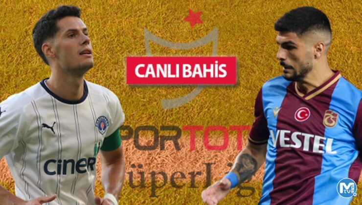 Süper Lig’de bu akşam Kasımpaşa’nın konuğu Trabzonspor! Muhtemel 11’ler, öne çıkan istatistikler, iddaa oranları…