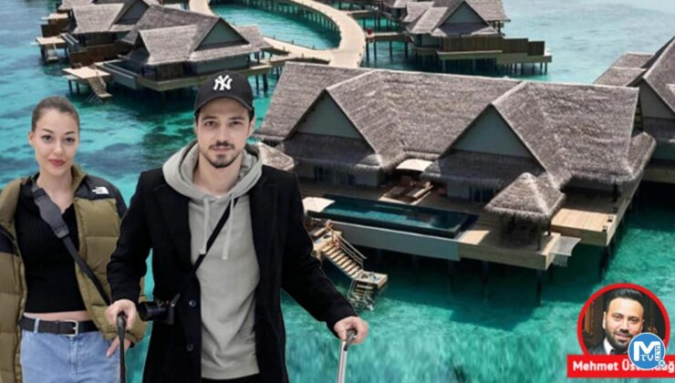 Taze âşıklar Maldivler’de