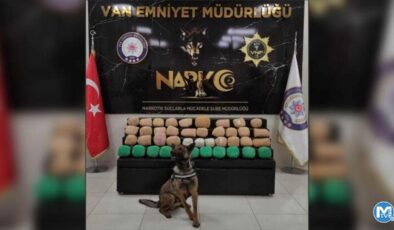 Van’da 55,5 kilo uyuşturucu ele geçirildi; 4 gözaltı