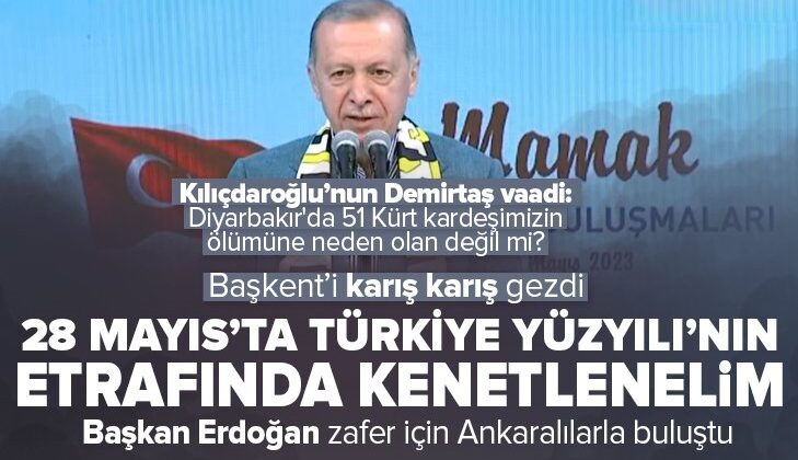 Başkan Erdoğan’dan 28 Mayıs zaferi mesajı.
