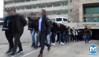 Antalya merkezli suç örgütü operasyonunda 32 tutuklama