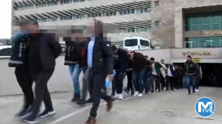 Antalya merkezli suç örgütü operasyonunda 32 tutuklama