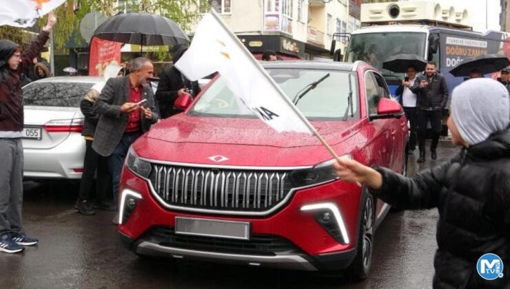 Ardahan’dan yerli otomobil Togg’a yoğun ilgi