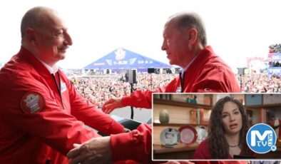 CHP yandaşı Nevşin Mengü TEKNOFEST’e katılan Azerbaycan Cumhurbaşkanı Aliyev’e kin kustu: Kendisi biliyorsunuz diktatör