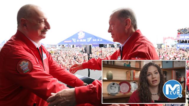 CHP yandaşı Nevşin Mengü TEKNOFEST’e katılan Azerbaycan Cumhurbaşkanı Aliyev’e kin kustu: Kendisi biliyorsunuz diktatör