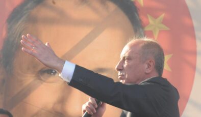 Cumhurbaşkanı adayı Muharrem İnce meydan okudu: İşte hançer, işte kellem