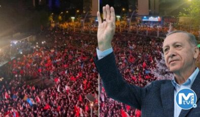Cumhurbaşkanı Erdoğan’dan balkon konuşması: Açık ara önde bulunuyoruz