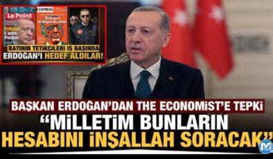 Cumhurbaşkanı Erdoğan’dan The Economist’e bir tepki daha