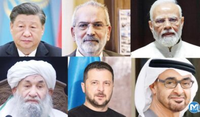 Dünyanın dört bir yanından tebrik mesajları