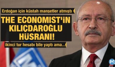 Erdoğan’a küstah manşetler atan The Economist’in Kılıçdaroğlu hüsranı!