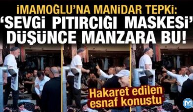 İmamoğlu’nun hakaretler yağdırıp “alın bunu buradan” dediği esnaf konuştu