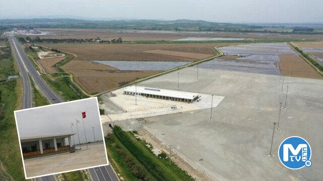 İpsala Sınır Kapısı’na TIR parkı yapıldı