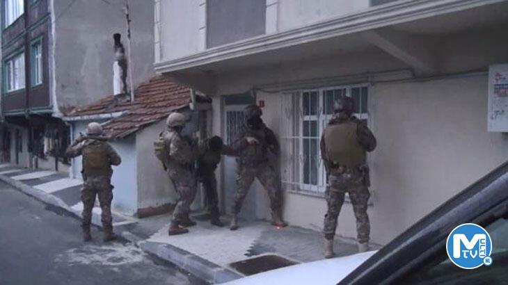 İstanbul’da terör operasyonu: 16 gözaltı