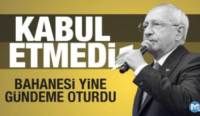 Kılıçdaroğlu yine kabullenmedi! Bakın hangi sözlerin arkasına sığındı…