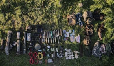 Pençe-Kilit Operasyonu’nda çok sayıda silah ve mühimmat ele geçirildi